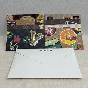 [collectable] Louis Vuitton post cards x8 with white envelope